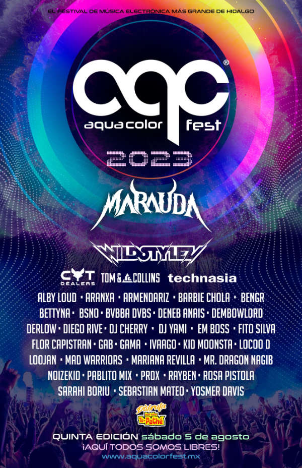 Foto de la segunda edición del Aqua Color Fest